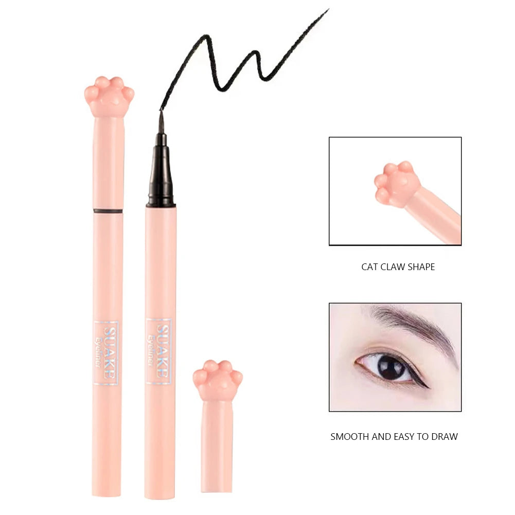 Eyeliner Liquid Thin Head Beginners Waterproof Big Eyes Smooth Quick-drying Cosmetics Beauty Tools