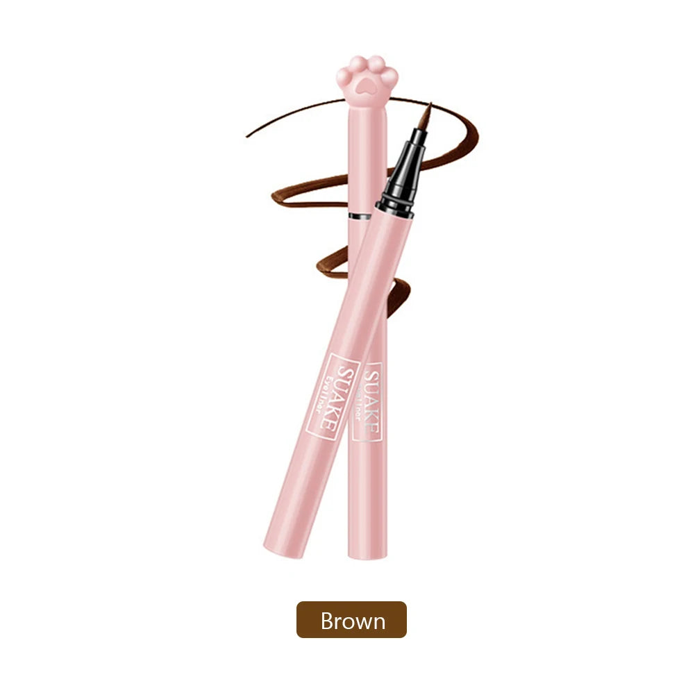 Eyeliner Liquid Thin Head Beginners Waterproof Big Eyes Smooth Quick-drying Cosmetics Beauty Tools