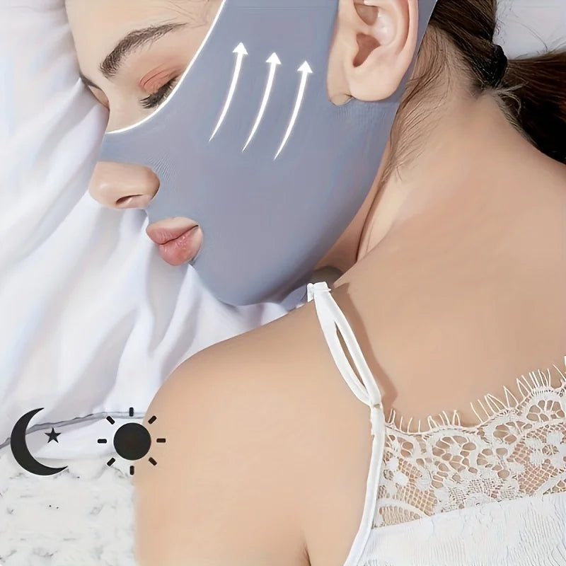 Facial Slimming Bandage Lifting Band V-shaped Facial Slimming Band Double Chin Fastening Band Tight Band Facial Lifting facial m