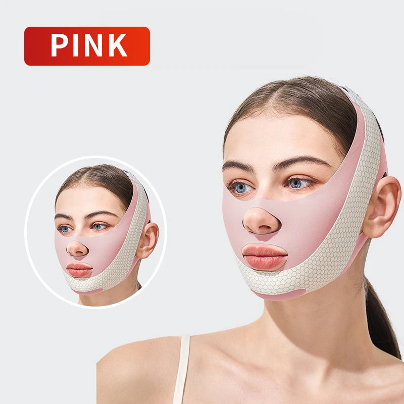 Facial Slimming Bandage Lifting Band V-shaped Facial Slimming Band Double Chin Fastening Band Tight Band Facial Lifting facial m