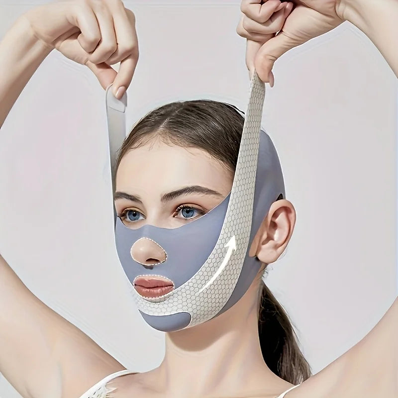 Facial Slimming Bandage Lifting Band V-shaped Facial Slimming Band Double Chin Fastening Band Tight Band Facial Lifting facial m