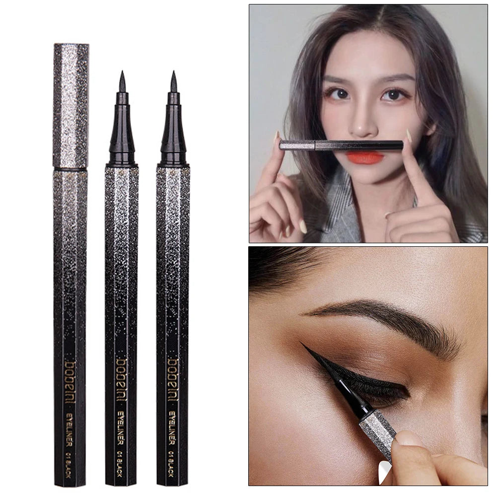 Eyeliner Liquid Thin Head Beginners Waterproof Big Eyes Smooth Quick-drying Cosmetics Beauty Tools