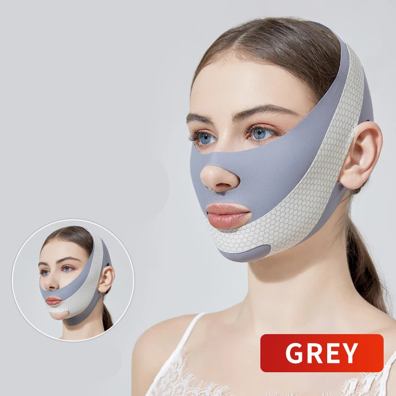 Facial Slimming Bandage Lifting Band V-shaped Facial Slimming Band Double Chin Fastening Band Tight Band Facial Lifting facial m
